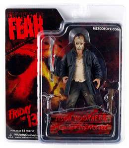 Original MEZCO TOYZ THE FRIDAY 13TH JASON VOORHEES 7inch Action FIGURE 