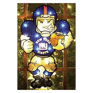  New York Giants 20 Double Sided Window Light Up Player 