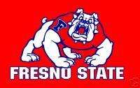 3x5 College Football Flags Fresno State Bulldogs Banner  