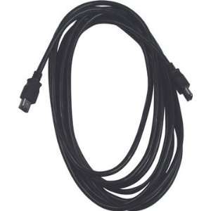   iLink DV Cable 6P 6P M/M   15ft (BLACK)
