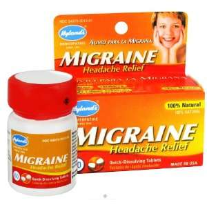  Hylands Homeopathic Combinations Migraine Headache Relief 
