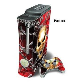   for Xbox 360 Console + two Xbox 360 Controllers   Pure Evil Xbox 360