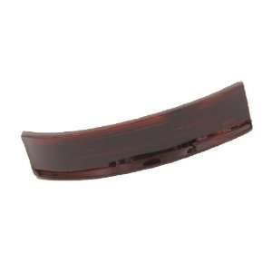  Canal Tubular Barrette For Thick Hair Tortoise Shell 