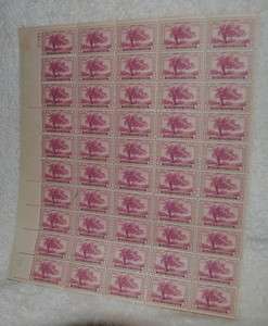   stamps, full sheet, Connecticut Tercentenary 1635 1935, 3c, MNH  