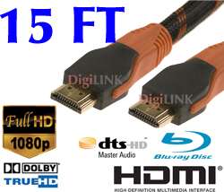 6Ft HDMI 1.3b Certified Cable Premium 28AWG 1080P/1600P  