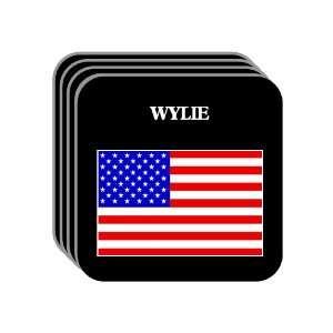  US Flag   Wylie, Texas (TX) Set of 4 Mini Mousepad 