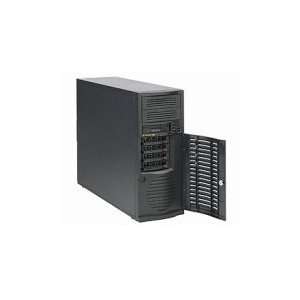   Dual LGA1366 Xeon Mid Tower Server Barebone System Black Electronics