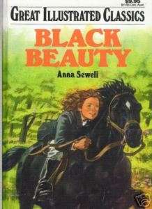 Black Beauty   Great Illustrated Classics  abused horse  