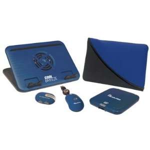  Deluxe Netbook Accessory Kit Navy Blue Electronics