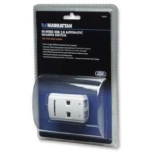 Port Hi Speed USB 2.0 Automatic Sharing Switch, Manhattan 162005