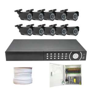 Complete 16 Channel CCTV Real Time DVR (2T HD) Surveillance Video 