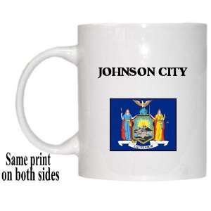  US State Flag   JOHNSON CITY, New York (NY) Mug 