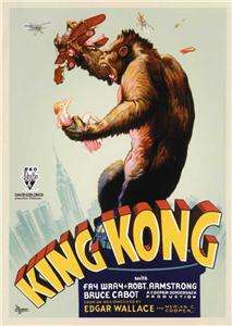 King Kong 27 x 40 Movie Poster , Fay Wray, Style D  