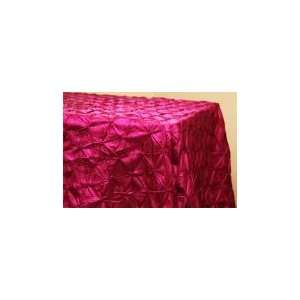   wedding 90x156 Pinchwheel Tablecloth   Fuchsia