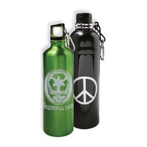  Hippie Water Bottle   Grateful Dead (Green) Sports 