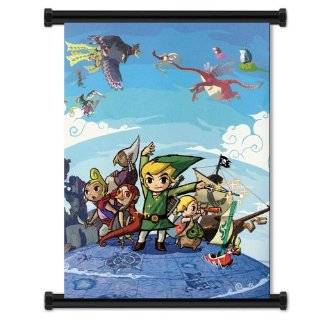 Legend of Zelda Wind Waker Game Fabric Wall Scroll Poster (16x21 