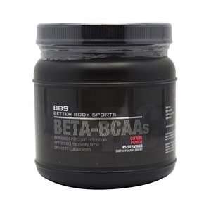 Better Body Sports BETA BCAAs   Citrus Punch   45 ea