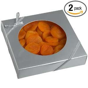 Bergin Nut Company Apricots Whole Jumbo, 12 Ounce Boxes (Pack of 2 