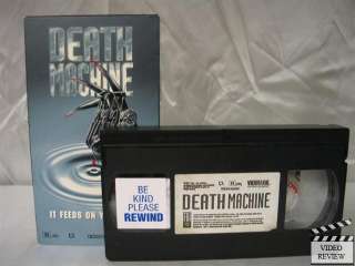 Death Machine VHS Brad Dourif, Ely Pouget, John Sharian 031398601838 