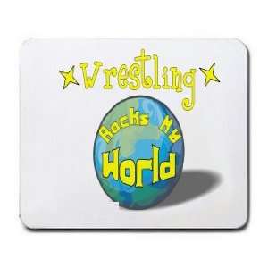  Wrestling Rock My World Mousepad