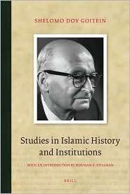 Studies in Islamic History and Institutions, (9004179313), Shelomo Dov 