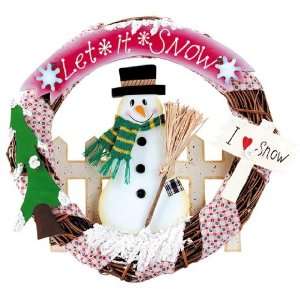  Let It Snow Wreath 