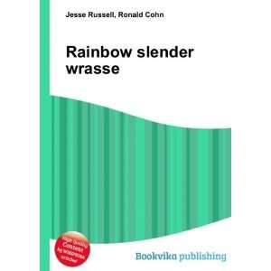 Rainbow slender wrasse Ronald Cohn Jesse Russell  Books