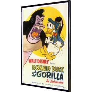  Donald Duck and the Gorilla 11x17 Framed Poster