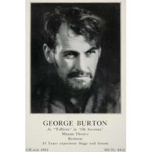  1930 George Burton Tolliver O Susanna Mayan Theatre Ad 