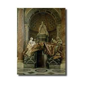 Monument To Alexander Vii 15991677in The North Transept 167278 Giclee 