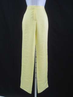 NWT VERSACE JEANS COUTURE Yellow Pants Slacks Sz 26  