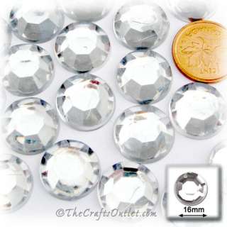 144pc Rhinestones crystals Round Shape made of Quality Acrylic 