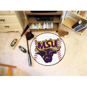 Minnesota State University   Mankato Baseball Rug  Sports 