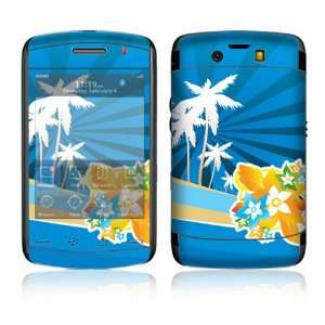  BlackBerry Storm2 9520, 9550 Decal Skin   Tropical Station 
