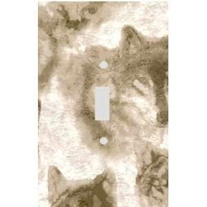  Wolf Sketch Decorative Switchplate Cover