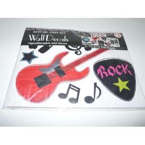   on Easy Off Repositionable Rock and Roll Wall Decals 
