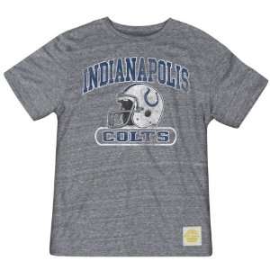   Colts Retro Sport Show Boat Tri Blend T Shirt
