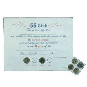  66 Club® Diplomas Classic Edition   for 12 Students 