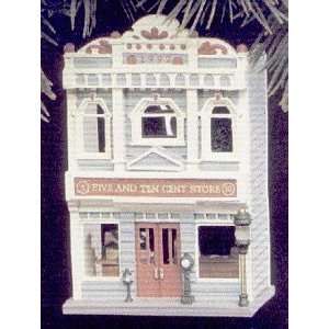 Nostalgic Houses & Shops 5 & 10 Cent Store 9th in Series 1992 Hallmark 