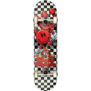  World Industries Devilman Checker Full Complete Skateboard 