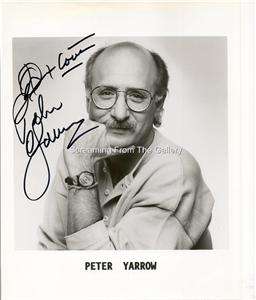 Peter Yarrow Hand Signed 8 x10 Autographed Peter Paul and Mary  