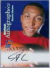 SHAWN MARION 1999 00 SKYBOX AUTOGRAPHICS RC ROOKIE AUTO