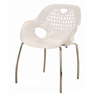  Bianco Chair by Mobital   White (Bianco C) (Set of 2 