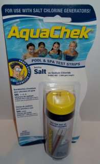 AquaChek 01140 Pool & Spa SALT Test Strips QTY 10  