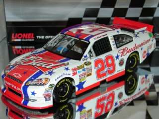 2011 KEVIN HARVICK #29 BUDWEISER 4TH OF JULY 124  