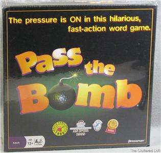 NEW Word Game SEALED Age 13+ PASS THE BOMB 2+ Players  