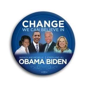  Change We Can Believe in Obama and Biden with Spouses 