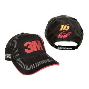  #16 Greg Biffle 3M Mens Black & Red Speedway Hat 89316 