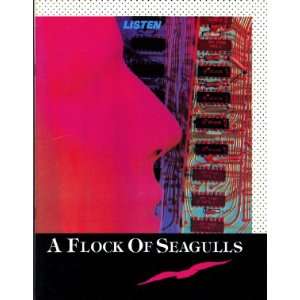  A FLOCK OF SEAGULLS 1987 CONCERT TOUR PROGRAM BOOK 