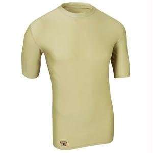  Tight Fit Compression Short Sleeve Tee, Large, Fatigue 